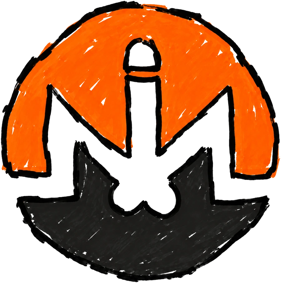 The hand drawn Bonero logo